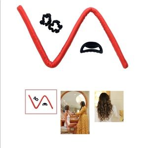 Heatless curling ribbon.